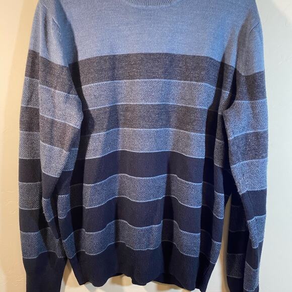 Dockers Blue Long Sleeve Sweater Size Large - Picture 7 of 9